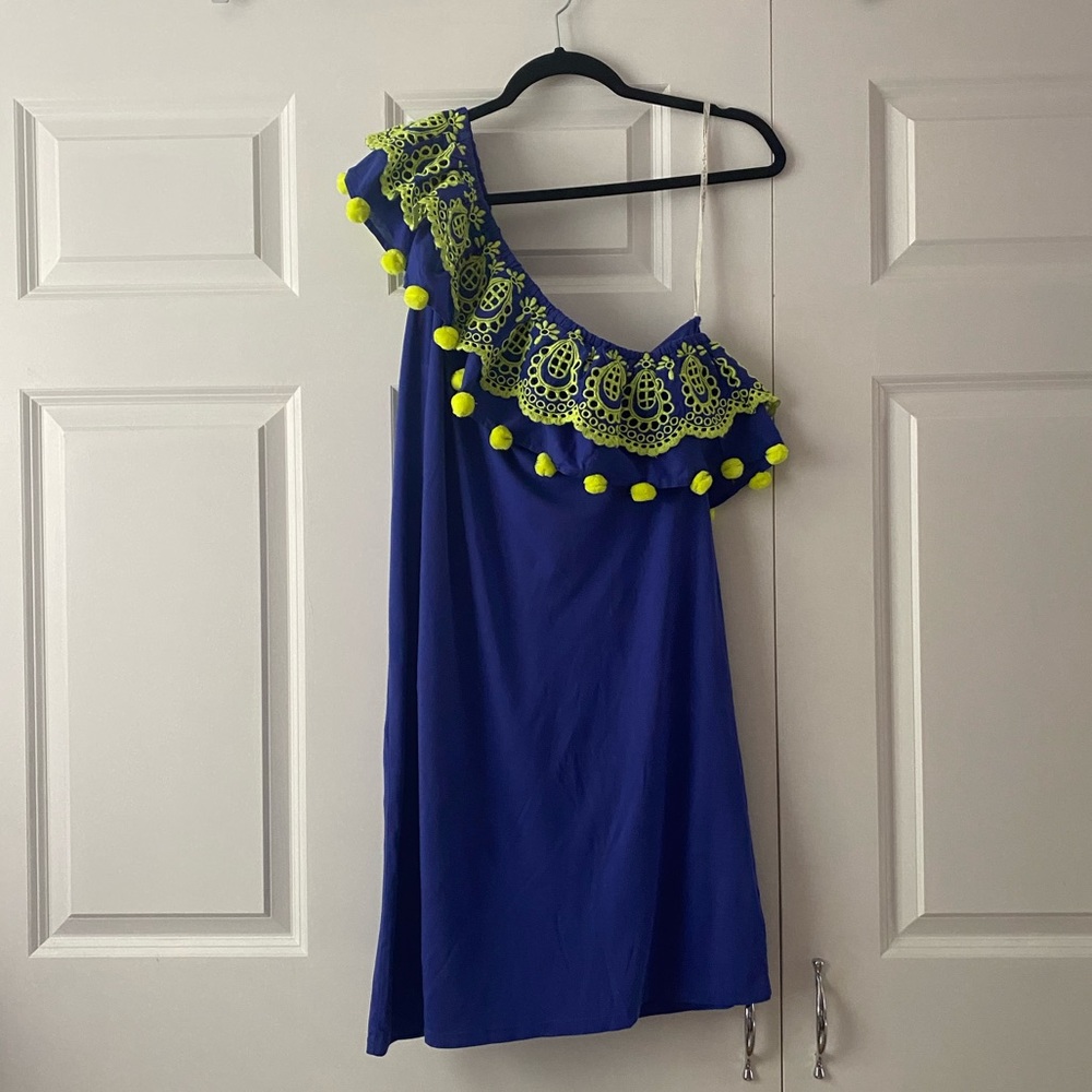 Lilly Pulitzer one shoulder dress